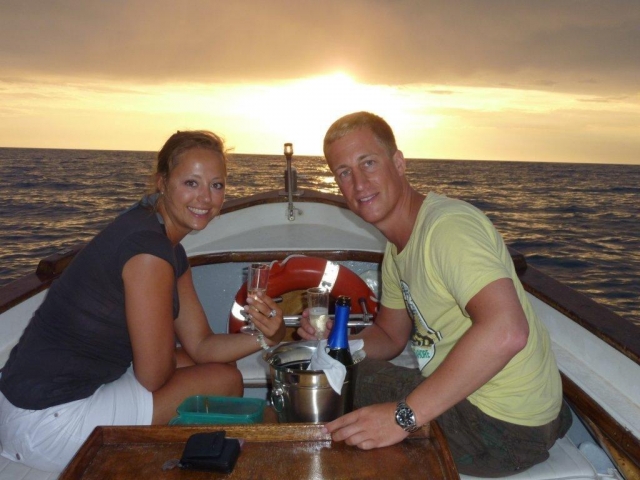  Location au coucher du soleil 